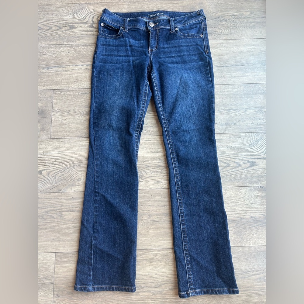 Maurices Dark Blue Boot Cut Jeans